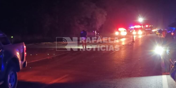 Ruta Nacional 34: fatal accidente entre un camión y un automóvil