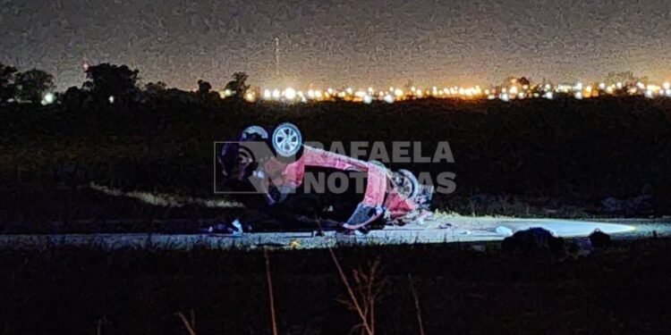 Vuelco fatal en la Variante Rafaela: fue dado de alta el menor que viajaba en el automóvil
