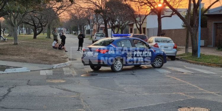 Choque y caos de tránsito en barrio Ilolay