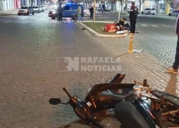 Un accidente en pleno centro dejó a tres mujeres lesionadas