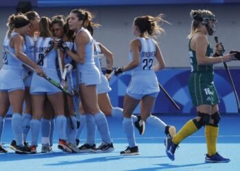 Las Leonas derrotaron 4-2 a Sudáfrica en su segundo partido en París 2024