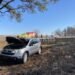 Un incendio de pastizales provocó un choque múltiple en la Autovía 19