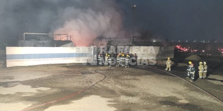 Incendio y explosión en Lehmann: la hipótesis del accidente y 17 tanques de combustible afectados