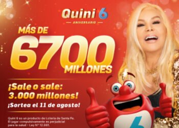 ¡El sorteo aniversario de Quini 6 te espera este domingo con un pozo increíble de más de $6.700 millones!