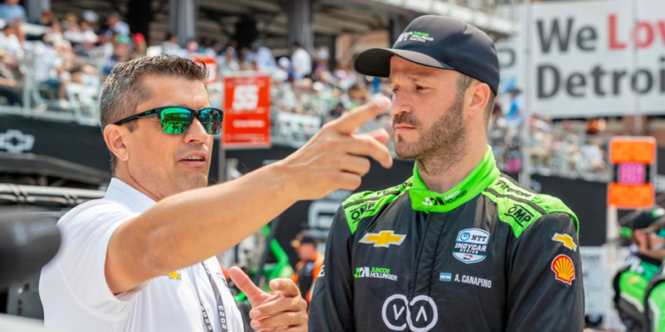 Fin del sueño: Juncos Hollinger desvinculó a Canapino y lo bajó de la IndyCar