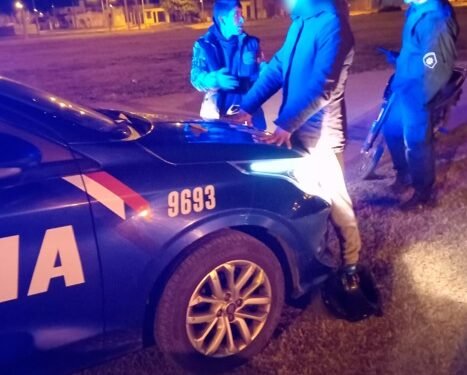 Retuvieron una motocicleta que no era de su propiedad