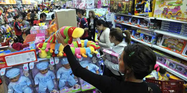 Las ventas por el Día del Niño no se salvaron del derrumbe