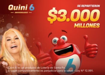 ¡Quini inédito! El premio aniversario se repartió entre 14 ganadores