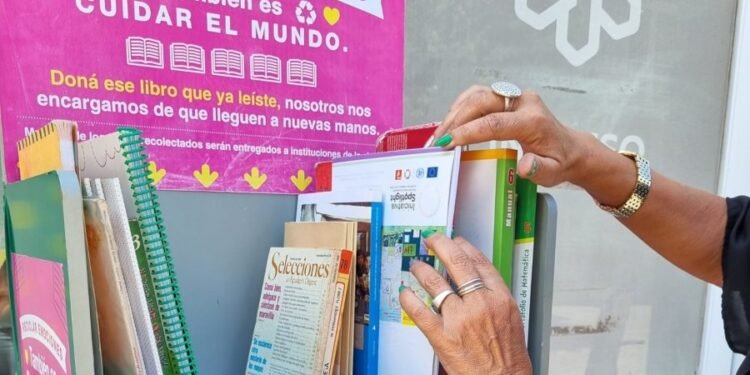 El Instituto para el Desarrollo Sustentable continua con la campaña de reciclaje de libros