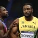 JJOO: En los 100 metros llanos masculinos, Noah Lyles ganó el oro por milímetros