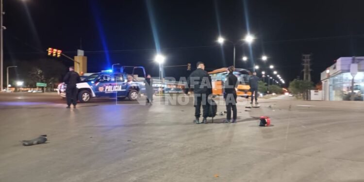 Se confirmó la peor noticia: falleció el motociclista que chocó esta mañana