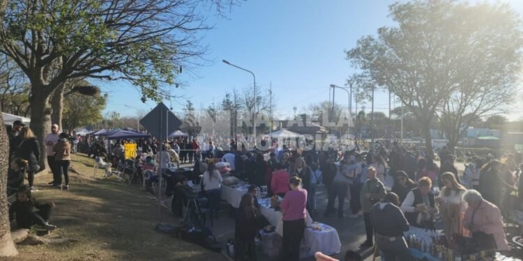 El Barrio Pizzurno vivió una tarde de alegría y comunidad