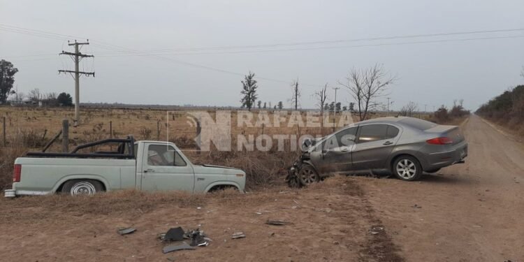 Colonia Raquel: dos vehículos protagonizaron un duro accidente