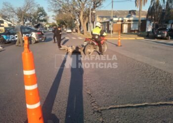 Siniestralidad Vial: un menor de edad sufrió lesiones y fue hospitalizado tras un accidente en Avda. Santa Fe