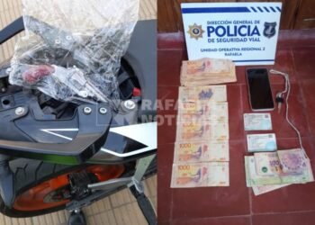 La Policía de Seguridad Vial detectó a un rosarino armado que venía hacia Rafaela