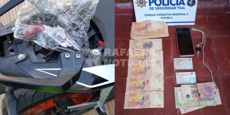 La Policía de Seguridad Vial detectó a un rosarino armado que venía hacia Rafaela