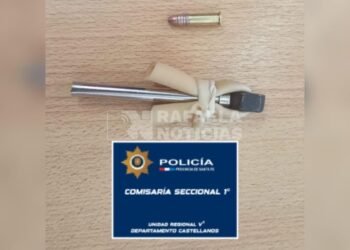 Secuestraron una «tumbera» y una bala en la escuela Vecchioli