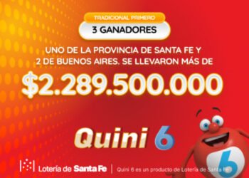 ¡Tres nuevos millonarios con el Quini 6!