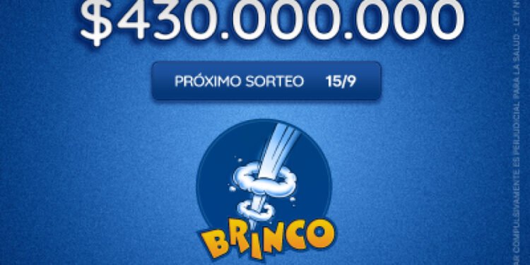 ¡Una nueva oportunidad! El Brinco quedó vacante y el próximo domingo te espera un pozo de $430 millones