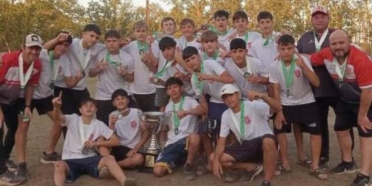 Provincial Sub 14: la Rafaelina se coronó campeona invicta