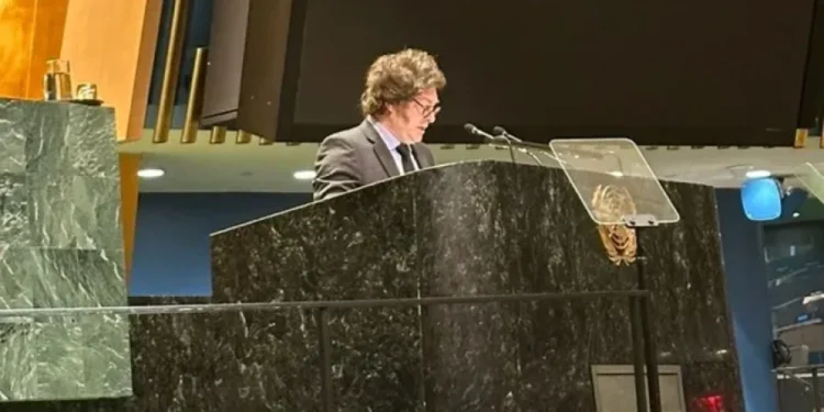 Milei en Estados Unidos: comparó a la ONU con una criatura mitológica