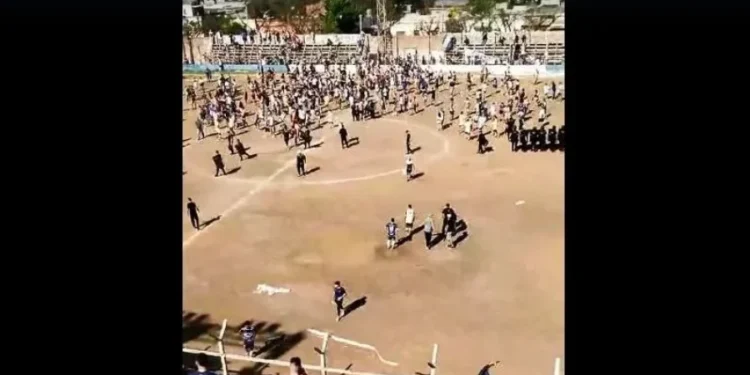 Liga Rafaelina de Fútbol: la violencia nuevamente fue protagonista