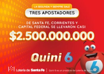 Tres apostadores se llevaron casi $2.500 millones en el Quini 6