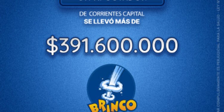 ¡Un nuevo millonario gracias al Brinco!