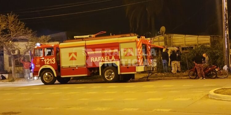 Susto por un principio de incendio en una vivienda de barrio San José