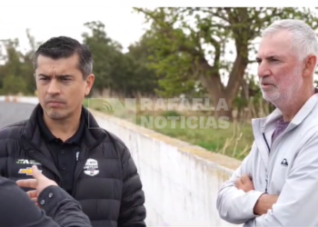 El sueño de IndyCar en Rafaela: Pullaro atendió durante más de dos horas a la delegación rafaelina