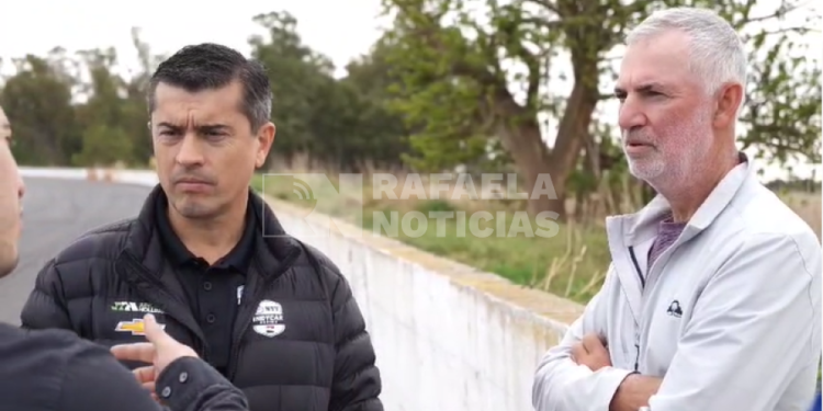 El sueño de IndyCar en Rafaela: Pullaro atendió durante más de dos horas a la delegación rafaelina