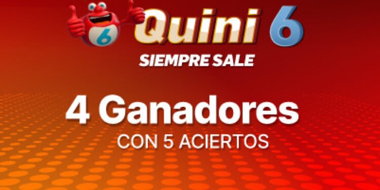 ¡Cuatro ganadores se repartieron el Siempre Sale del Quini 6!