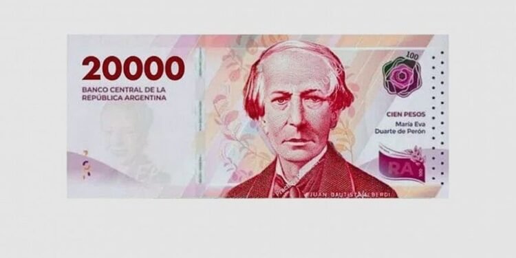 ¿Cuándo comenzará a circular el nuevo billete de $20.000?