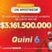 ¡Un pampeano se llevó más de $3.100 millones en el Quini 6!