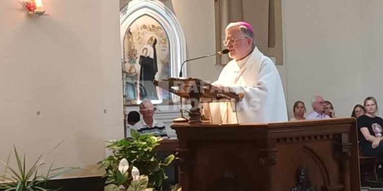 El obispo convocó a seguir construyendo una Rafaela «bendecida como un lugar de esperanza»