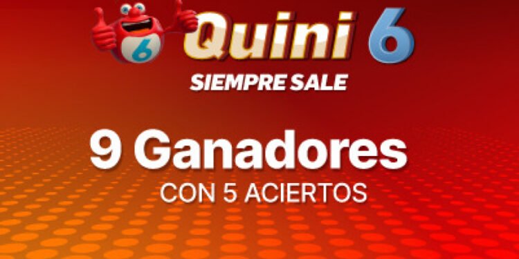 ¡Nueve ganadores se repartieron el Siempre Sale del Quini 6!