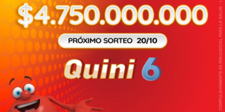 ¡Quini vacante! Se viene un pozo increíble de $ 4.750 millones