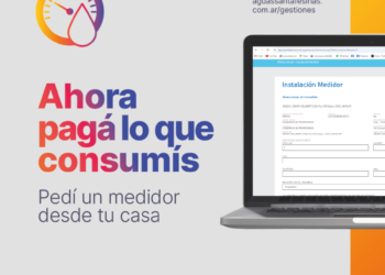 Aguas ofrece solicitar el medidor de agua desde tu casa