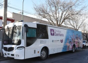 El Ómnibus Sanitario continúa en barrio Martín Fierro