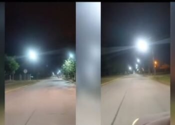 Barrio 2 de abril: instalaron nuevas luminarias LED