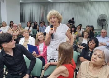 Homenaje a Elsa Dellasanta como gestora del hermanamiento Rafaela Sigmaringendorf