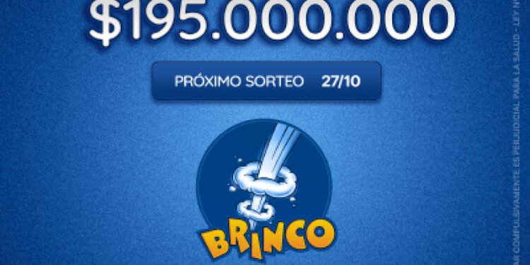 ¡Una nueva oportunidad! El Brinco quedó vacante y el próximo domingo te espera un pozo de $195 millones
