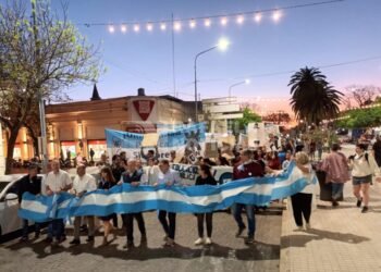 Rafaela se movilizó nuevamente en defensa de la educación pública