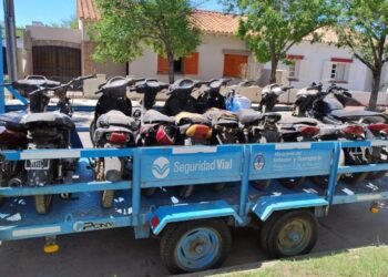 El municipio pone a disposición de la justicia 27 motos con numeración adulterada