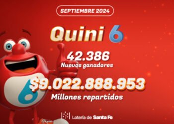 Septiembre fue un mes afortunado: el Quini 6 repartió más de $9.000 millones.