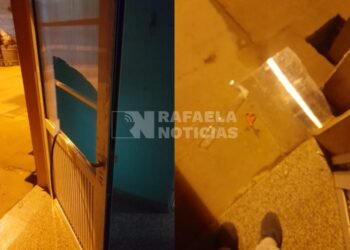 Vandalismo y robo en la vecinal del barrio Mora