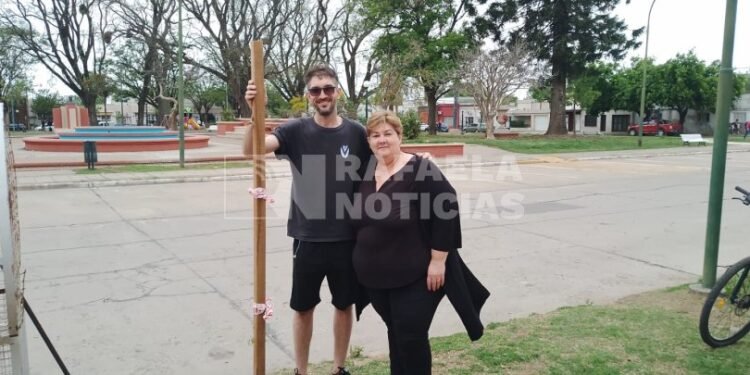 Arrancó la forestación en Villa Rosas: ¿dónde se va a plantar cada uno de los árboles?