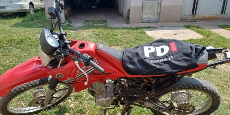 Recuperaron en Susana una moto que había sido robada en otra localidad