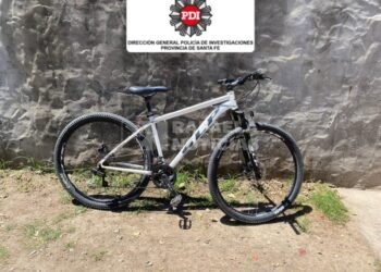 Recuperaron una bicicleta que había sido robada en un violento asalto