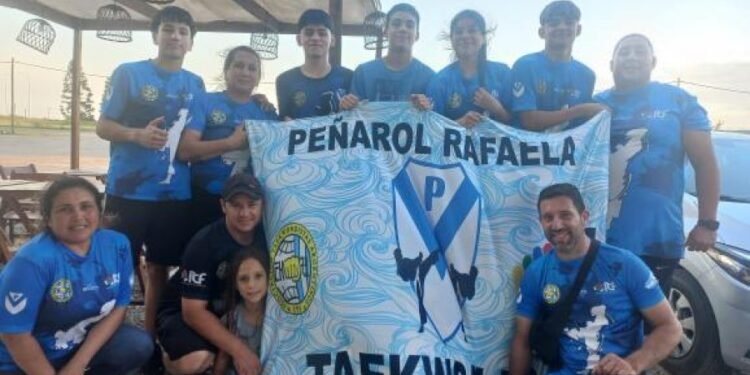 Taekwondistas de Peñarol tuvieron una actuación destacada en la provincia de Entre Ríos